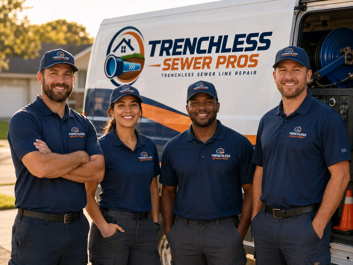 Trenchless Sewer Repair company in Blossom, TX